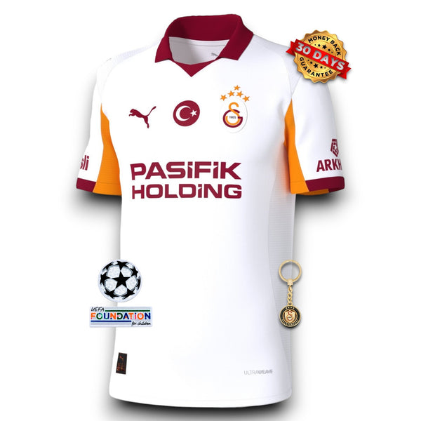 Galatasaray Camiseta Visitante 2025/26 - With Sponsors