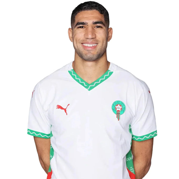 Marruecos Player Camiseta Visitante 2025 - Versión Jugador