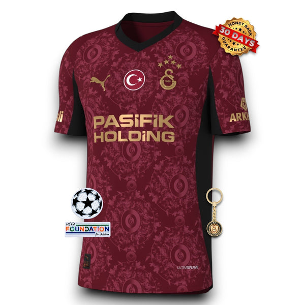 Galatasaray Tercera Camiseta 2025/26 - With Sponsors