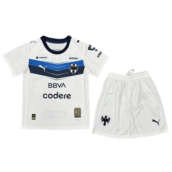CF Monterrey Camiseta Visitante 2025/26 - Niños