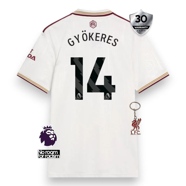 Arsenal Tercera Camiseta 2025/26 - Gyökeres #14