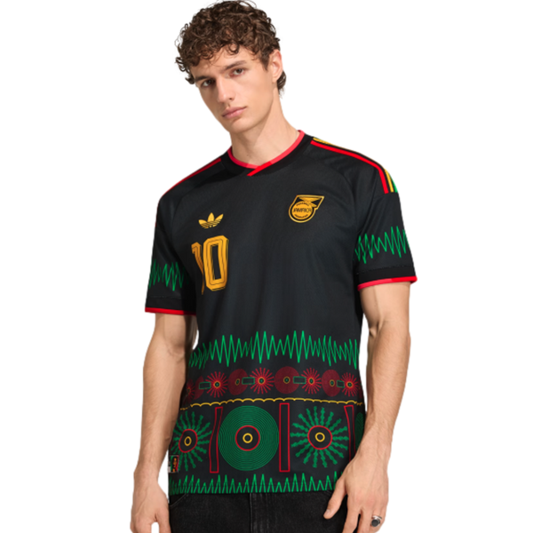 Jamaica Camiseta Visitante 2026 - Bob Marley #10