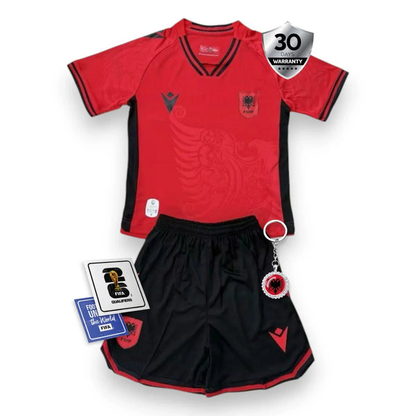 Albânia Camiseta Local 2025/26 - Niños