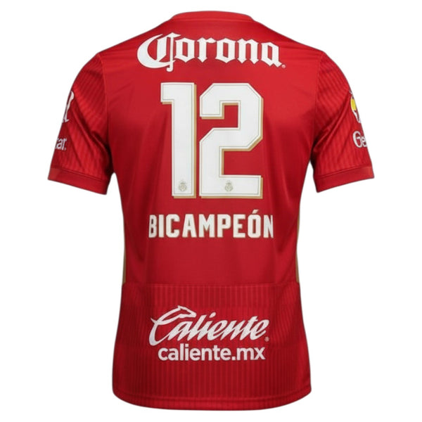 Toluca Camiseta Local 2025/26 - Bicampeones #12