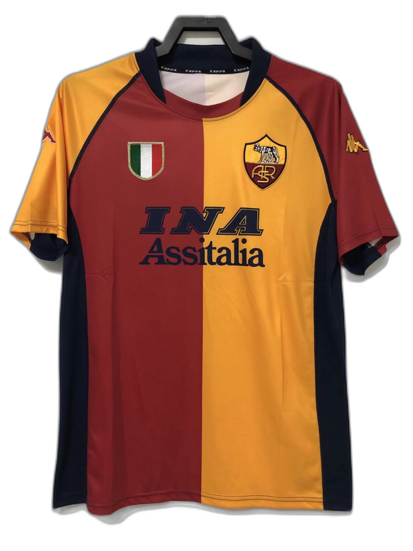 AS Roma Camiseta Local 2000/01 - Retro