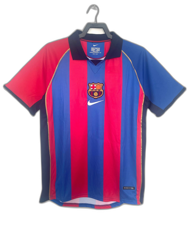 Barcelona Camiseta Local 2001/02 - Retro