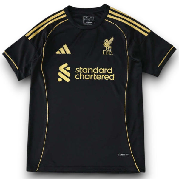 Liverpool Negra Entrenamiento Camiseta 2025/26