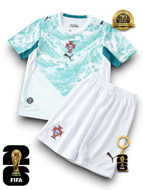 Portugal Mundial Camiseta Visitante 2026 - Niños