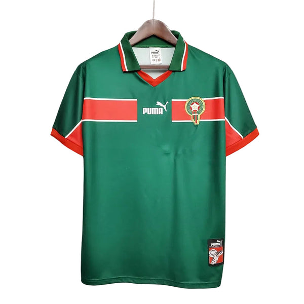 Marruecos Camiseta Visitante 1998 - Retro - Green