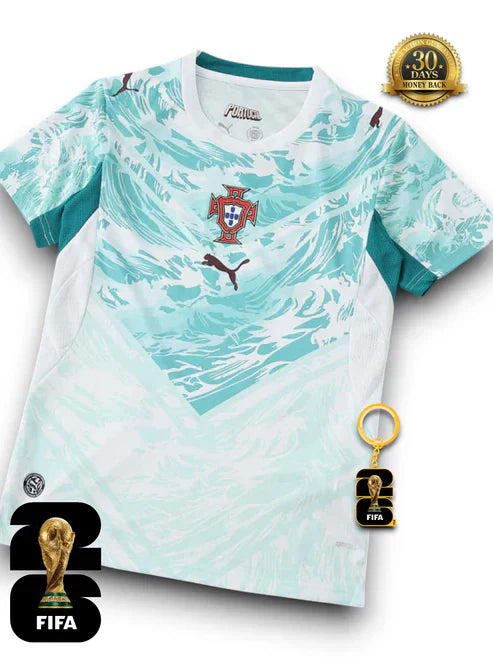 Portugal Mundial Camiseta Visitante 2026 - Mujer