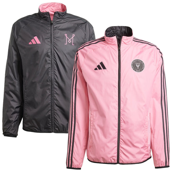 Inter Miami Rosa/Negra Anthem Reversible Full Jacket 2025 - Zip