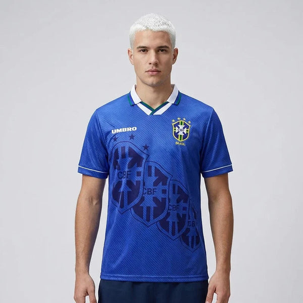 Brasil Camiseta Visitante 1993/94 - Retro