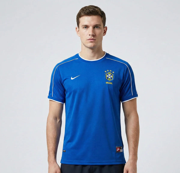 Brasil Camiseta Visitante 1998 - Retro