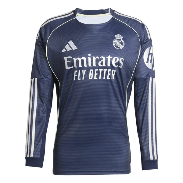 Real Madrid Camiseta Visitante 2025/26 - Manga Larga