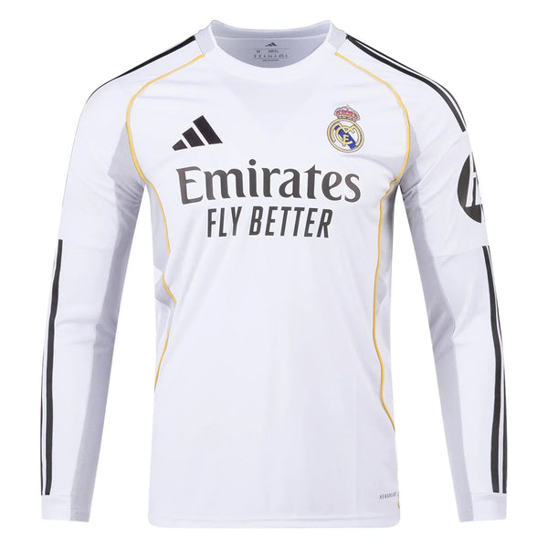 Real Madrid Camiseta Local 2025/26 - Manga Larga