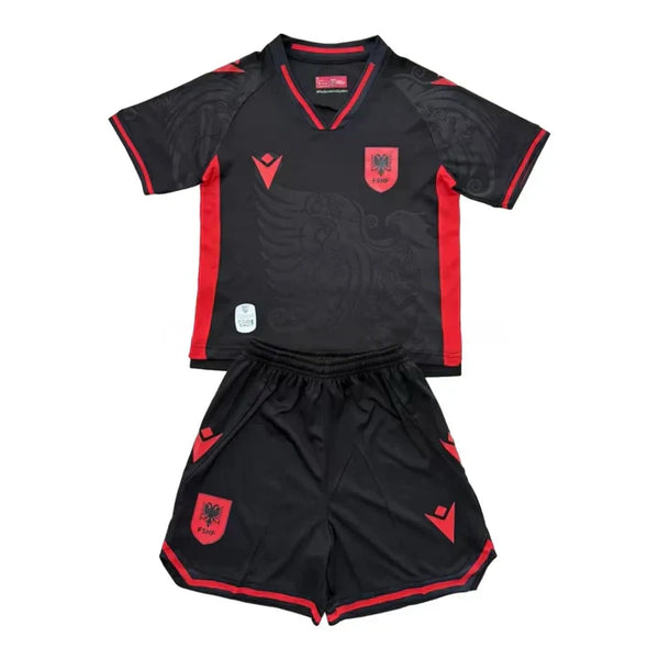 Albânia Tercera Camiseta 2025/26 - Niños
