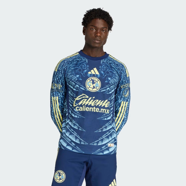 Club America Player Camiseta Visitante 2025/26 - Manga Larga