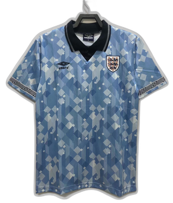 Inglaterra Blue Camiseta 1990 - Retro