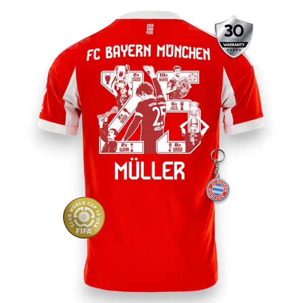 Bayern Munich Camiseta Local 2025/26 - Müller Edición Especial