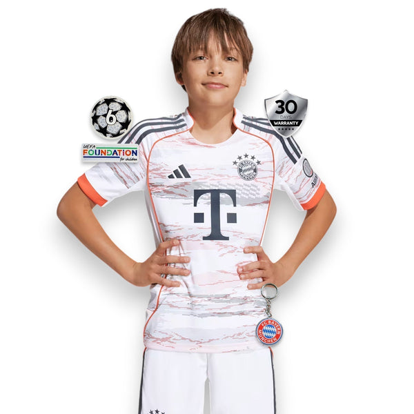 Bayern Munich Camiseta Visitante 2025/26 - Niños