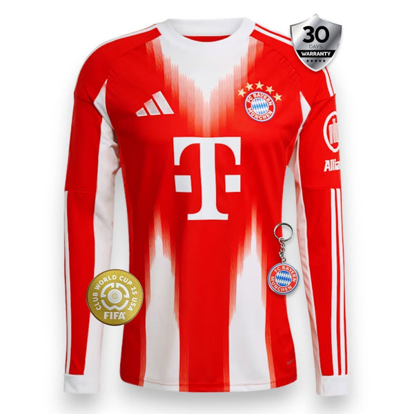 Bayern Munich Camiseta Local 2025/26 - Manga Larga