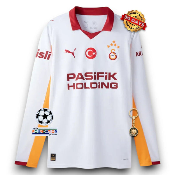 Galatasaray Camiseta Visitante 2025/26 - Manga Larga