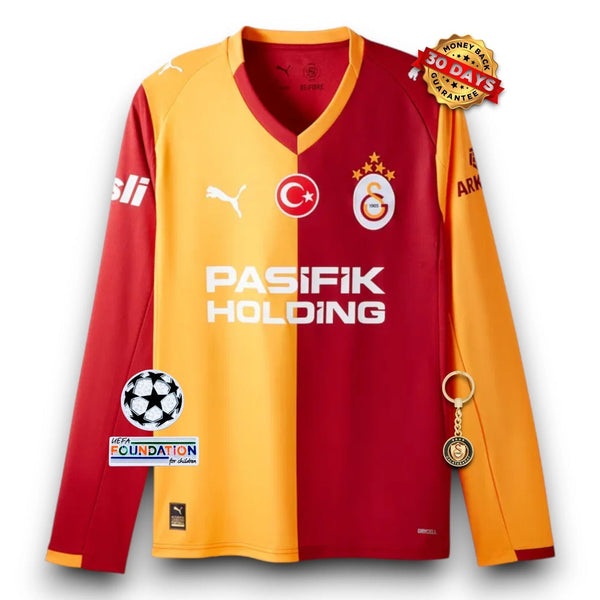 Galatasaray Camiseta Local 2025/26 - Manga Larga