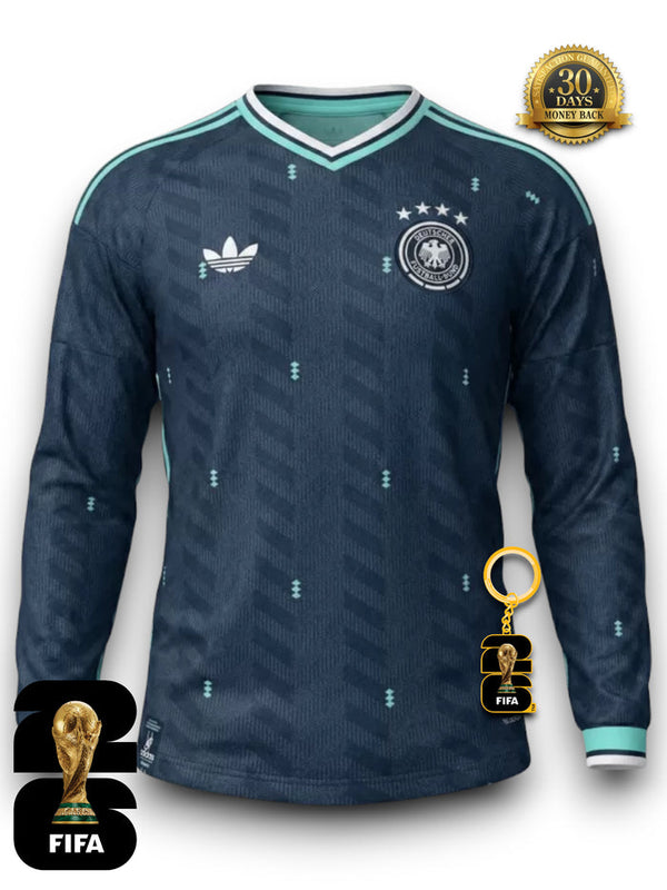 Alemania Mundial Camiseta Visitante 2026 - Manga Larga