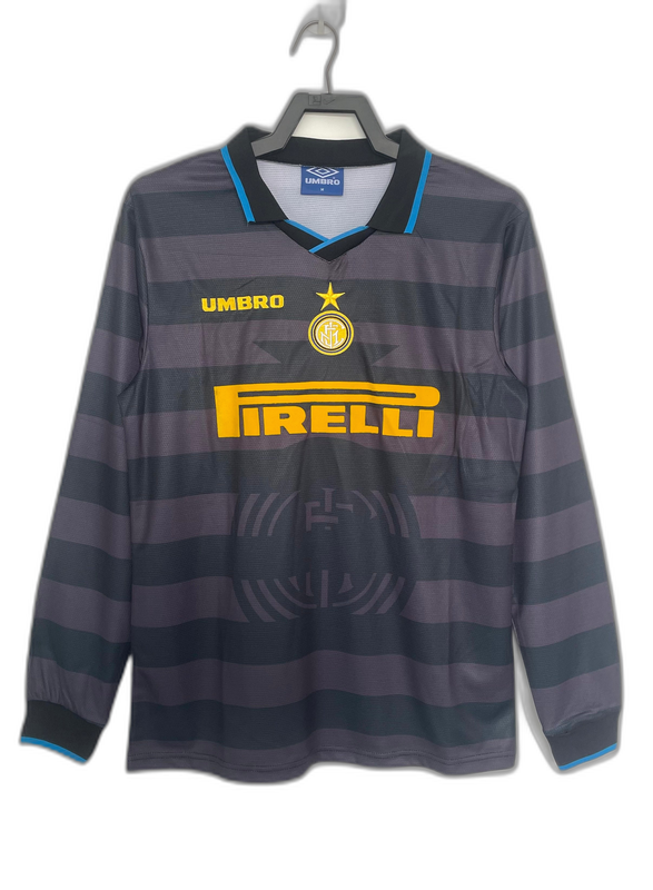 Inter Milan Retro Camiseta Visitante 2097/98 - Manga Larga
