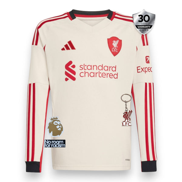 Liverpool Camiseta Visitante 2025/26 - Manga Larga