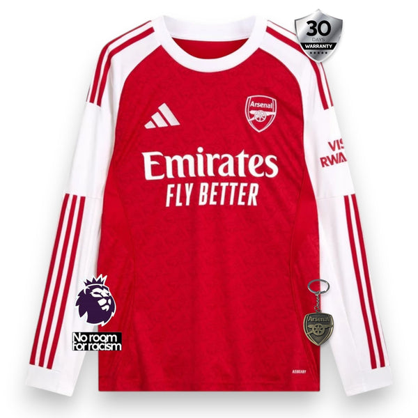 Arsenal Camiseta Local 2025/26 - Manga Larga