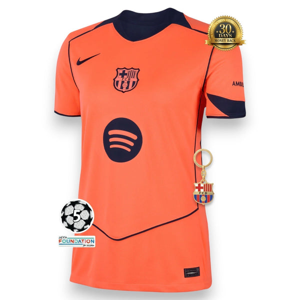 Barcelona Tercera Camiseta 2025/26 - Mujer