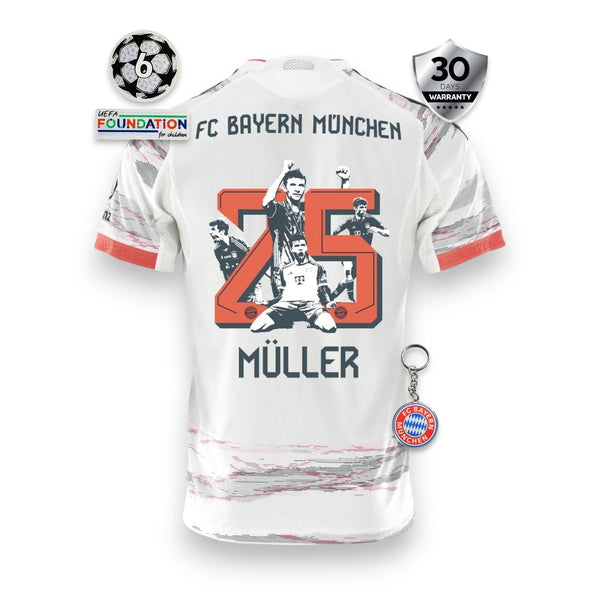 Bayern Munich Camiseta Visitante 2025/26 - Müller Edición Especial