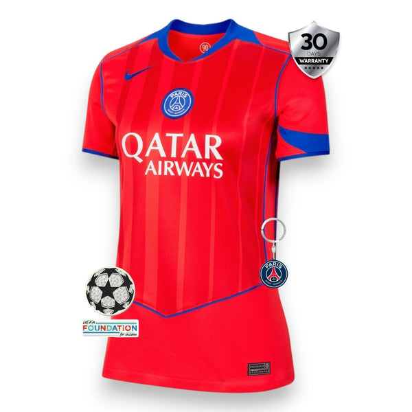 Paris Saint Germain Tercera Camiseta 2025/26 - Mujer