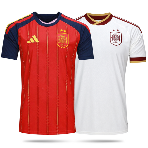 2 ESTRELLAS COMBO España Copa del Mundo 2026 (Home e Away)