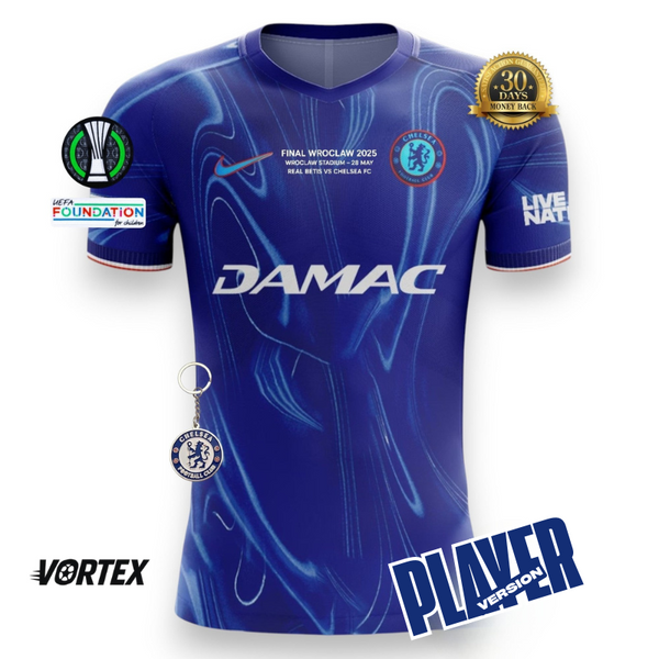 Chelsea Camiseta Local 2024/25 - Versión Jugador - Final UECL