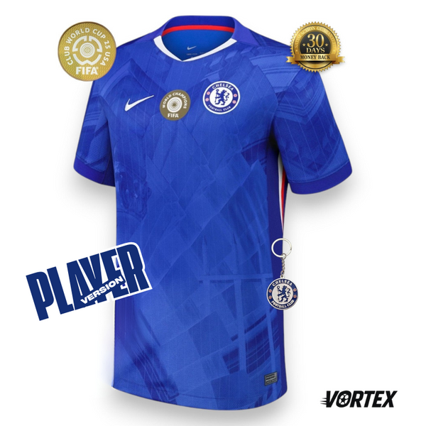 Chelsea Player con World Champions Camiseta Local 2025/26 - Versión Jugador