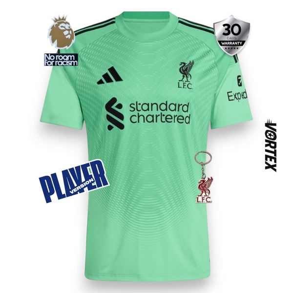 Liverpool Camiseta de Portero 2025/26 - Versión Jugador