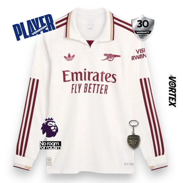 Arsenal Player Tercera Camiseta 2025/26 - Manga Larga