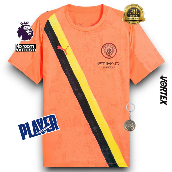 Manchester City Camiseta de Portero 2025/26 - Versión Jugador