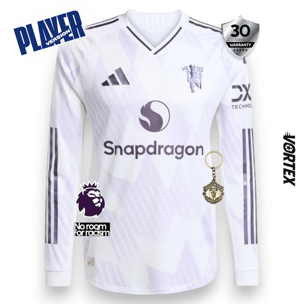 Manchester United Player Camiseta Visitante 2025/26 - Manga Larga