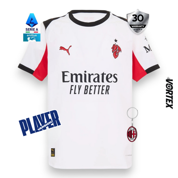 AC Milan Camiseta Visitante 2025/26 - Versión Jugador