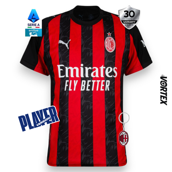 AC Milan Camiseta Local 2025/26 - Versión Jugador