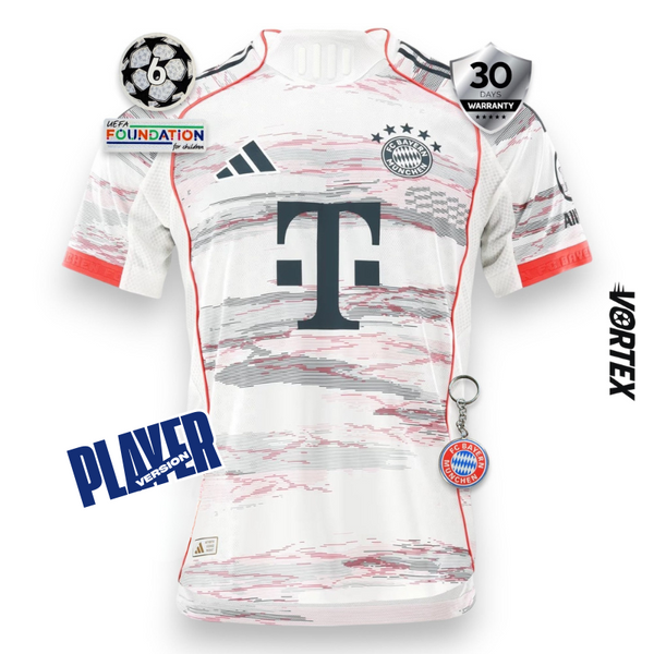 Bayern Munich Player Camiseta Visitante 2025/26 - Versión Jugador