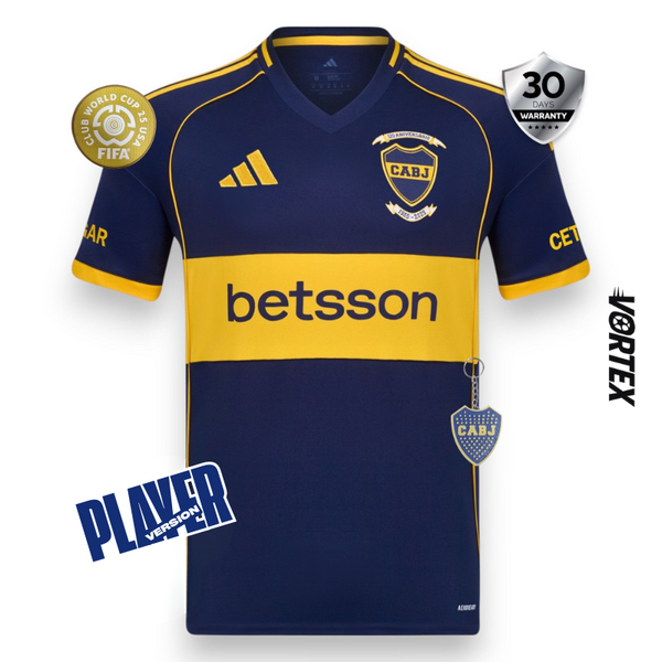 Boca Juniors 120th Aniversario Camiseta Local 2025/26 - Versión Jugador
