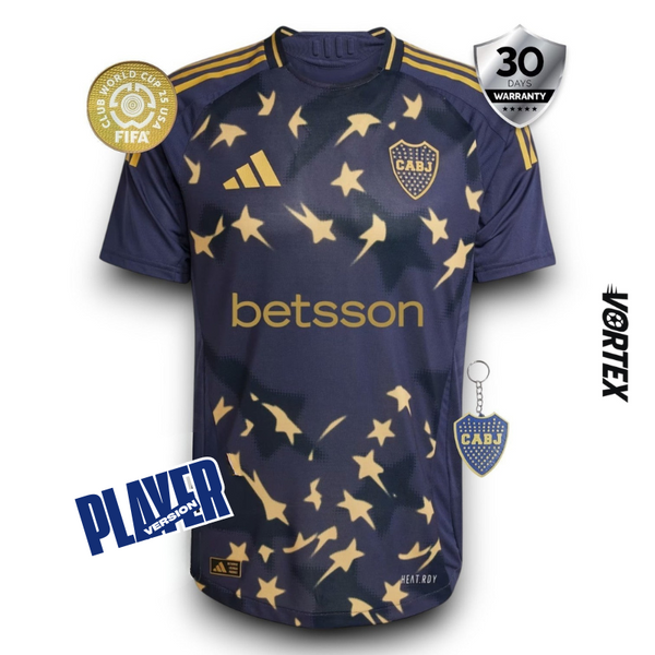 Boca Juniors Tercera Camiseta 2025/26 - Versión Jugador