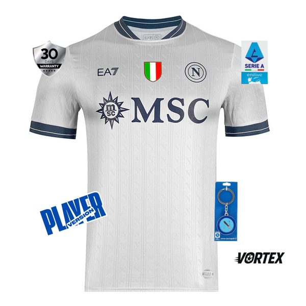 SSC Napoli Euro Camiseta de Portero 2025/26 - Versión Jugador