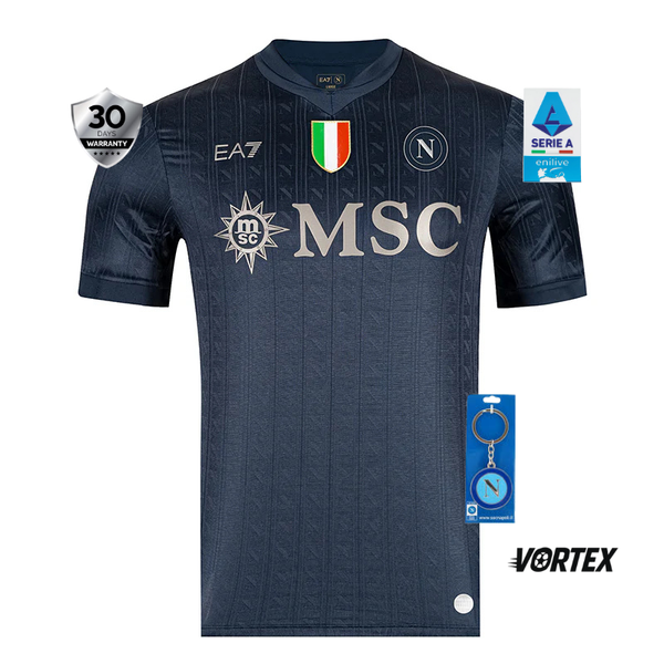 SSC Napoli Euro Tercera Camiseta 2025/26