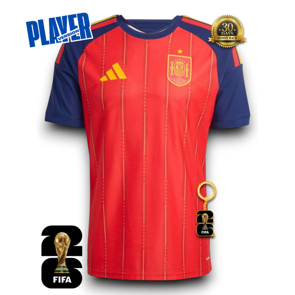 2 ESTRELLAS España Mundial Camiseta Local 2026 - Versión Jugador