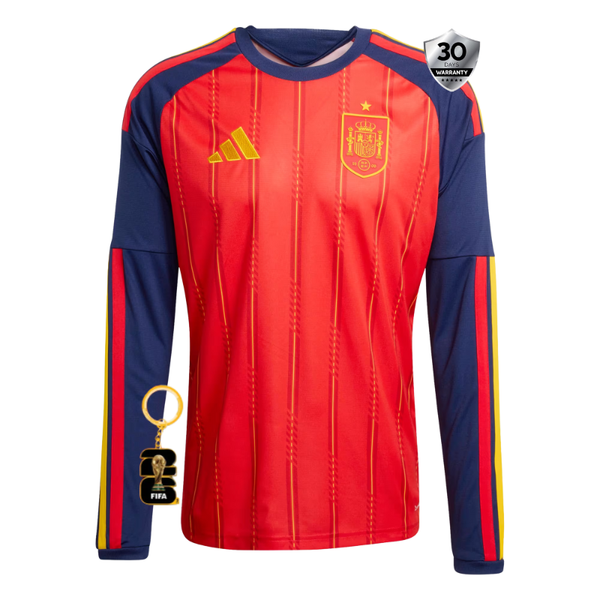 2 ESTRELLAS España Mundial Camiseta Local 2026 - Manga Larga